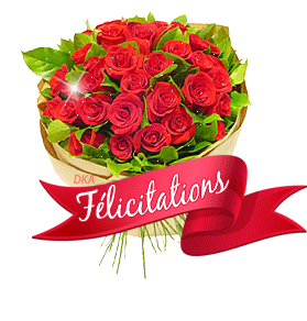félicitations